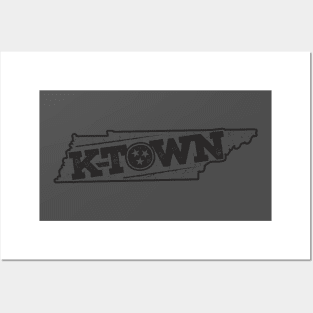 K-Town Tennessee (Black on Iron) Posters and Art